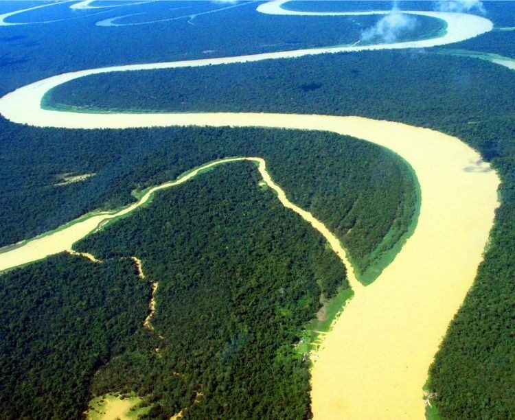 Com 6.992 km de comprimento, o Rio Amazonas é o mais extenso do mundo