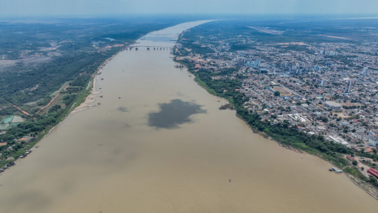 Defesa Civil de Porto Velho informa que nível do Rio Madeira é de 9,12 metros e a tendência é diminuir ainda mais