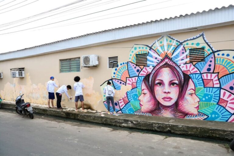 Galeria Cidade Aberta: arte urbana é ampliada para 10 novos muros em Parintins