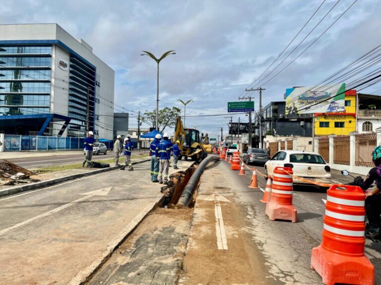 Avenida Constantino Nery: Obras começam no sentido bairro/Centro nesta segunda (03)