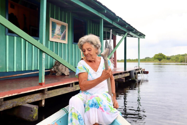Casa flutuante na Amazônia: Narrativas Femininas pelo Mundo conta a história de Olga D’arc  