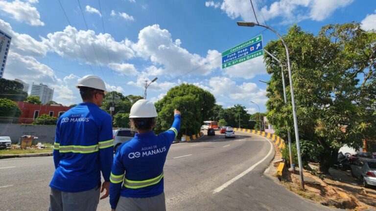 Avenida Umberto Calderaro e viaduto Josué Cláudio de Souza começam a receber obras de esgotamento sanitário a partir desta segunda-feira (05)