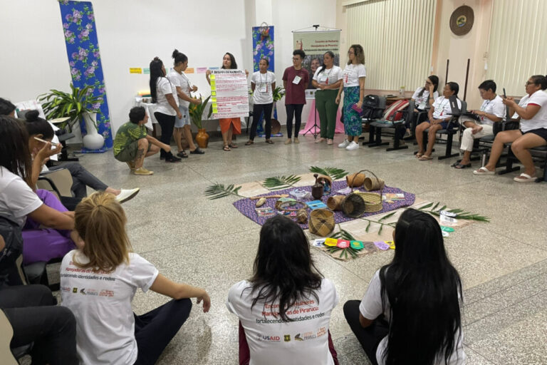 Igualdade de gênero é tema do encontro de mulheres manejadoras de pirarucu no Amazonas