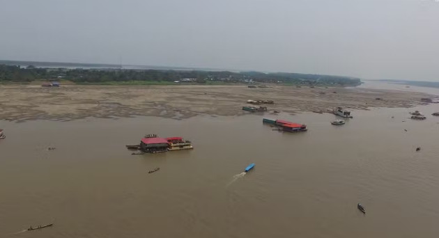 Agricultura, pesca e valor de transporte fluvial em cidade do AM são afetados pela seca