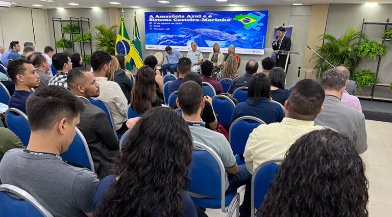 Amazônia Azul: IBGE divulga novo limite leste do Sistema Costeiro-Marinho, em Macapá