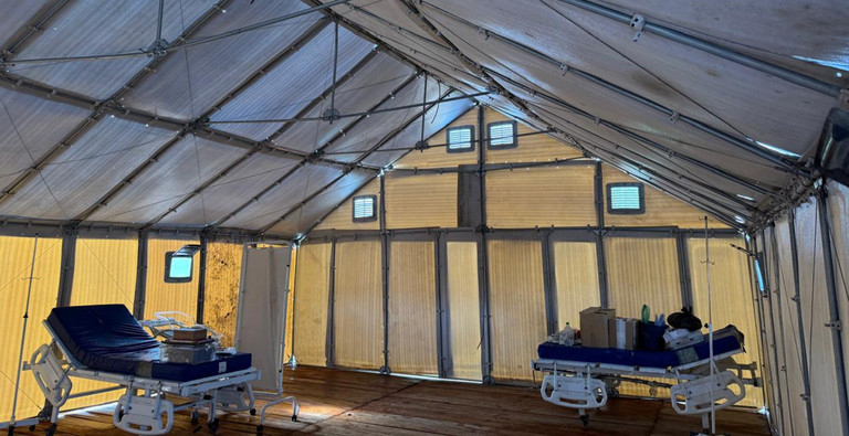 Futuro centro de saúde na reserva indígena Yanomami recebe instalação de energia solar