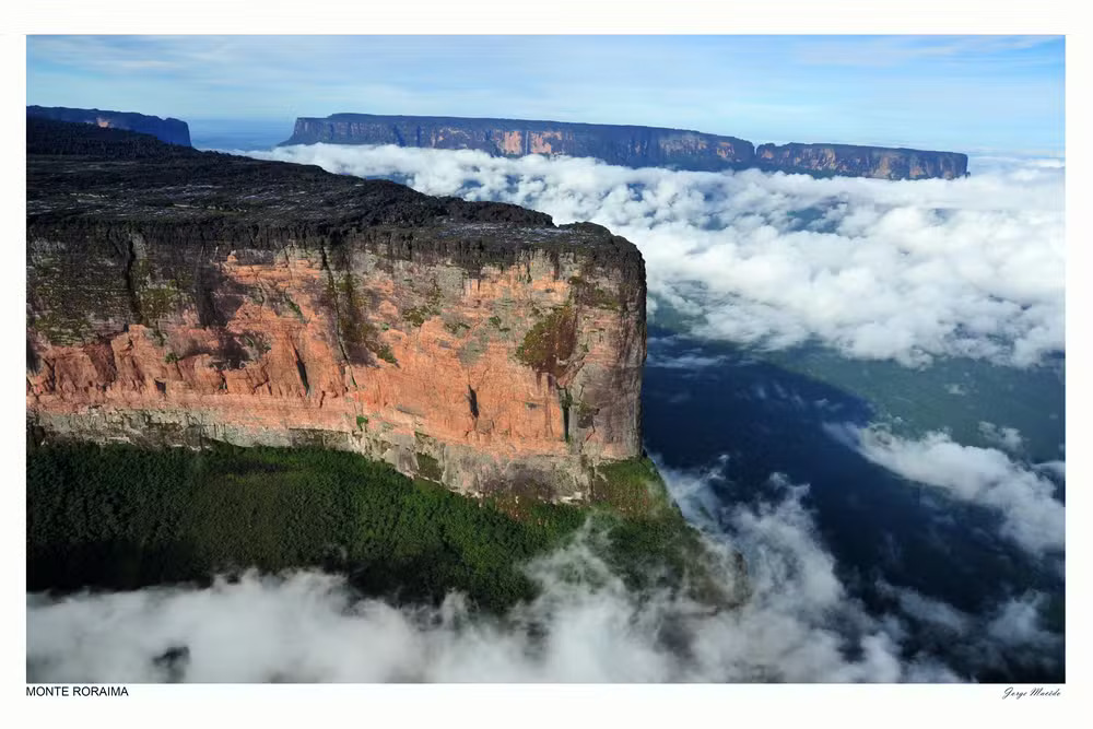 monte roraima é um dos relevos na amazônia