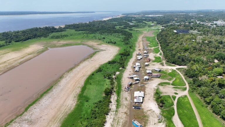 Bacia do Rio Amazonas deve permanecer com cotas críticas até dezembro