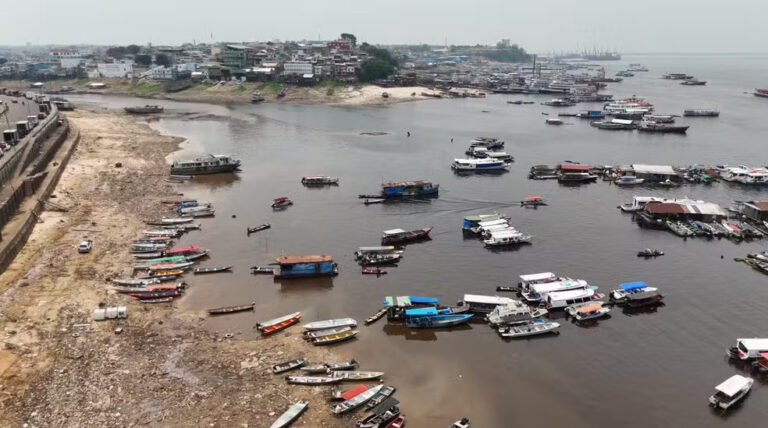 Rio Negro pode ficar abaixo dos 16 metros em Manaus até fim do ano