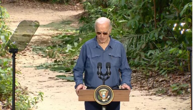 Presidente dos EUA anuncia aporte ao Fundo Amazônia e diz deixar legado “forte” para Trump na área ambiental