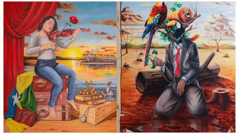 Artista plástico de Rondônia vai expor obras no Carrousel do Louvre, em Paris