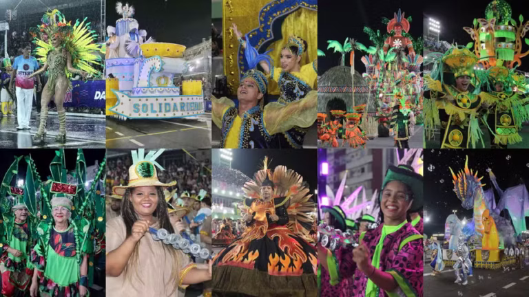 Carnaval Amapá 2025: veja em FOTOS como foi o desfile das escolas de samba
