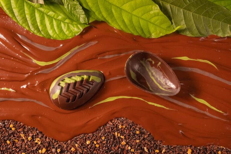 Confeitaria mineira cria ovo de Páscoa inspirado no rio Madeira