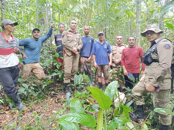 Momentos de tensão: sogro e genro ficam perdidos na mata por dois dias ao saírem para caçar no interior do Acre