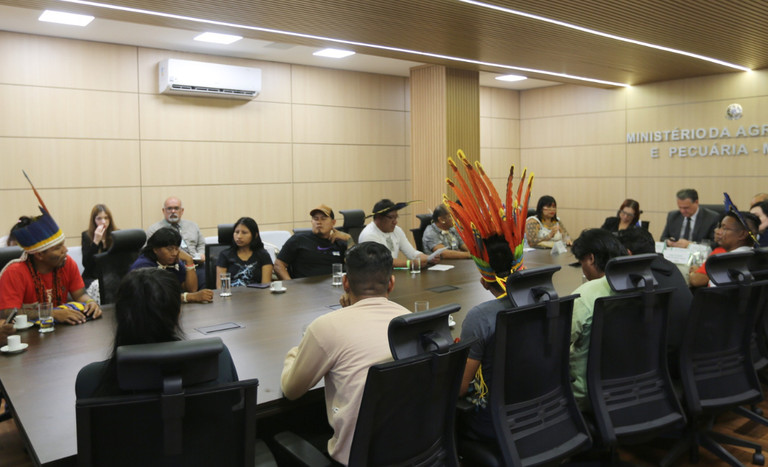 Ministro da Agricultura anuncia criação da Câmara Setorial para Agropecuária Indígena