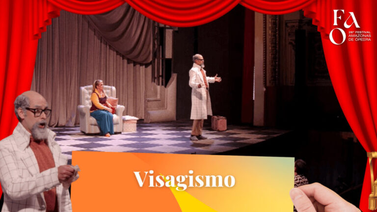 Espetáculo por trás das cortinas: como o visagismo contribui para uma ópera; vídeo