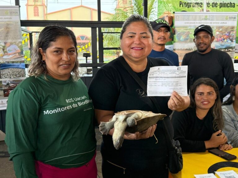 Amazonas promove pela primeira venda legal de quelônios manejados em Carauari
