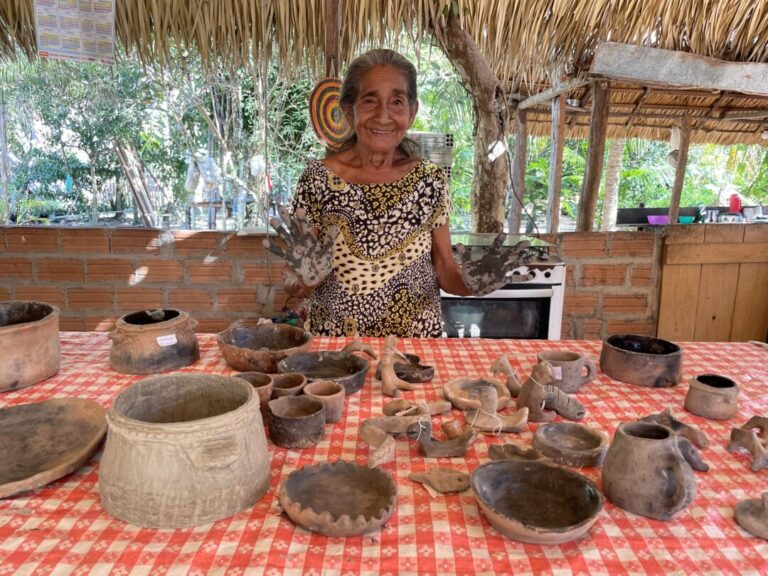 Mesa da Cura: remédios naturais encantam visitantes na comunidade São Miguel, em Santarém