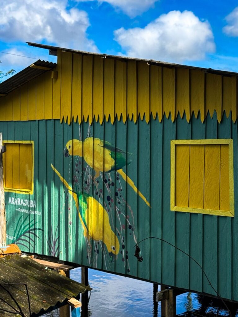 Projeto transforma comunidade ribeirinha em um museu à céu aberto