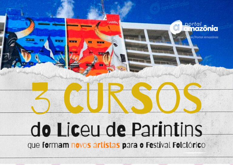 3 cursos no Liceu de Parintins que incentivam artistas no Festival Folclórico