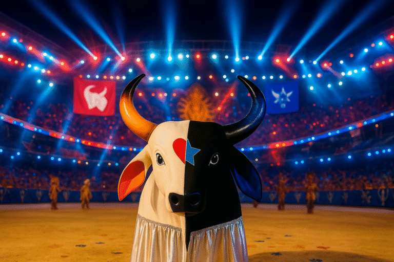 ‘Garanchoso’ em Paris: o dia em que Garantido e Caprichoso se uniram para representar o Brasil