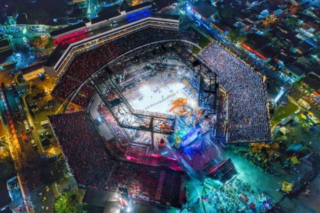 Bumbódromo de Parintins. Foto: Yuri Pinheiro/Secom Parintins