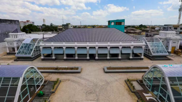 Pirarucu é inspiração para proposta de arquitetura sustentável de mercado no Pará