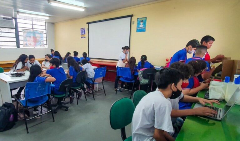 Pesquisa inclui robótica no ensino-aprendizagem de estudantes da educação básica do Amazonas