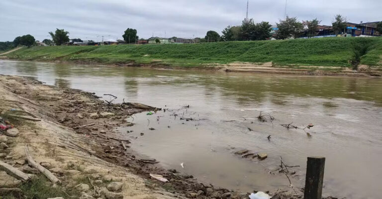 Rio Acre registra 3º pior nível para o início de julho nos últimos 10 anos na capital