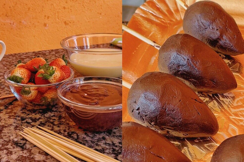 Morango do amor de açaí