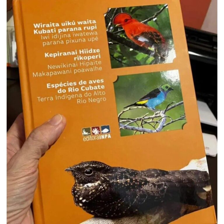 Livro sobre aves da Amazônia ganha prêmio Jabuti Acadêmico 2025