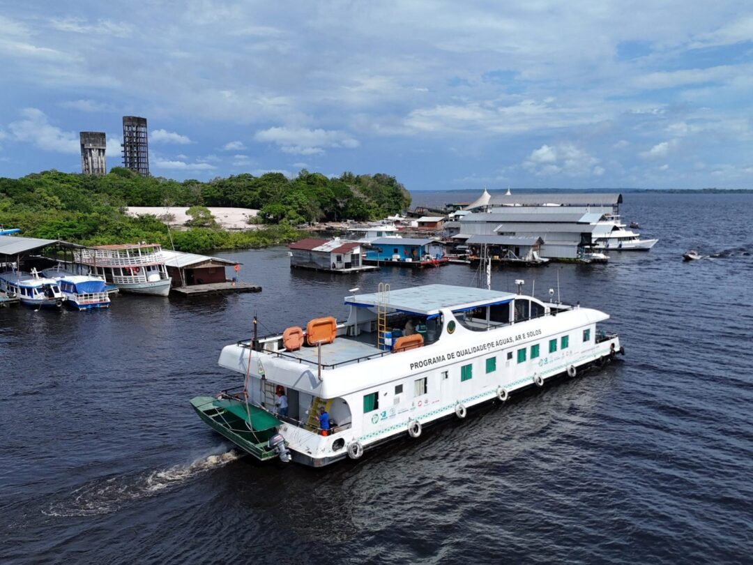 qualidade da agua é monitorada em manaus por meio de projeto
