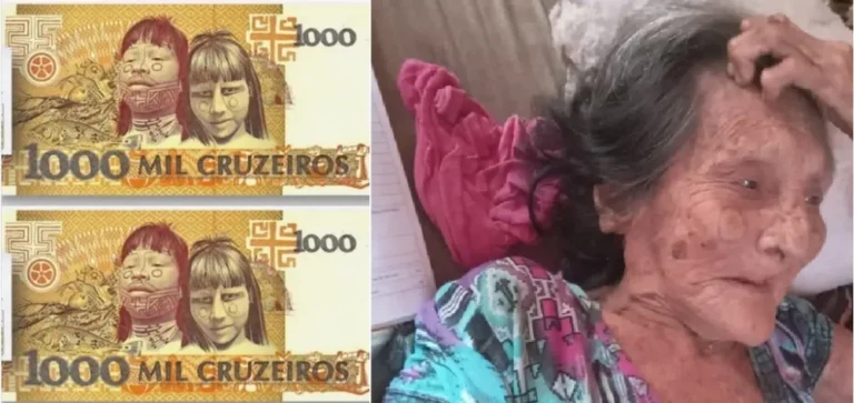 Jijukè, a líder indígena que marcou a história da nota de mil cruzeiros