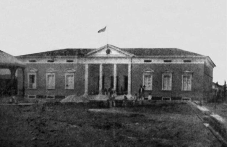O Palácio da Presidência, hoje Museu da Cidade de Manaus