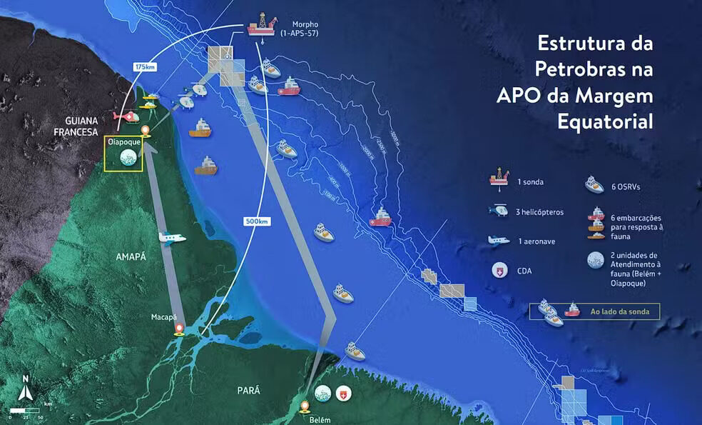 simulação vazamento oleo amapa
