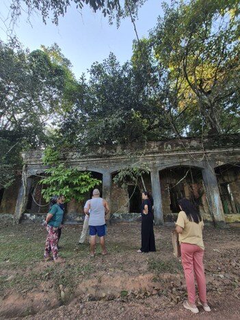 ruínas de paricatuba interditadas