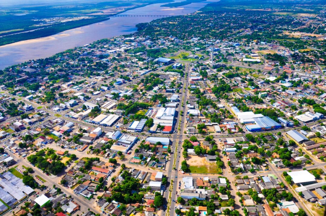 vista aérea de boa vista