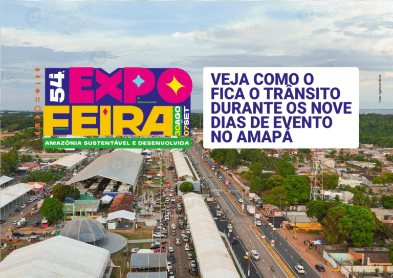 Entenda as mudanças no trânsito durante os nove dias da Expofeira do Amapá 2025