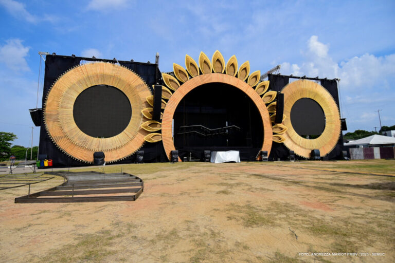 Mormaço 2025 – Palcos, feiras e muita arte: estrutura do festival no Parque do Rio Branco está quase pronta