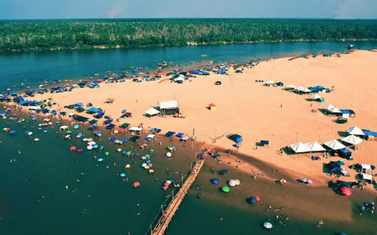 Praia sem mar? Veja onde encontrar seis refúgios de água doce em Rondônia