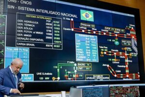 Presidente Lula aciona energização Linhão Manaus - Boa Vista