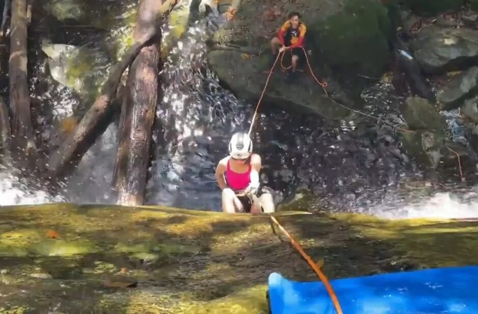 Rapel em cachoeira de presidente figueiredo
