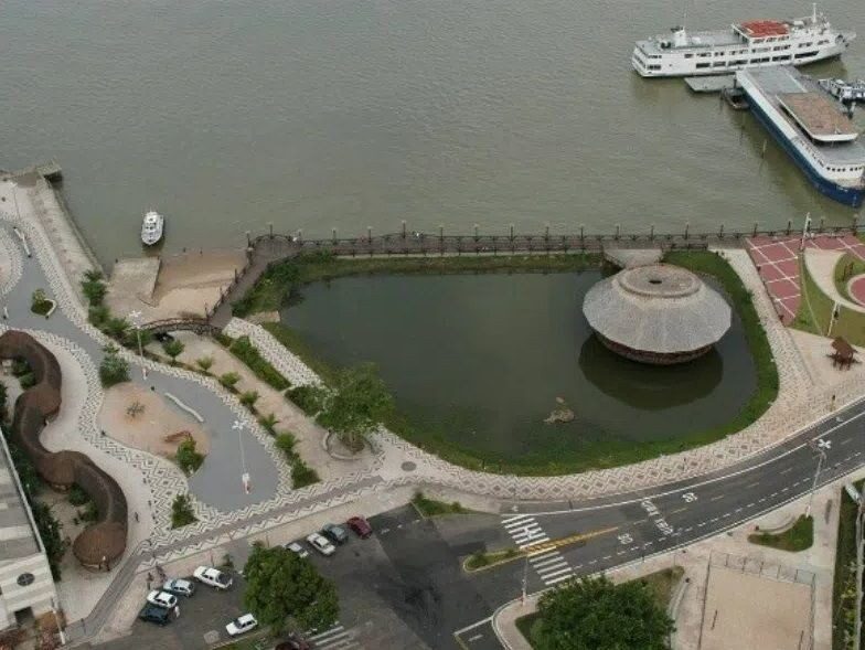 Vista aérea do Complexo Ver-o-rio