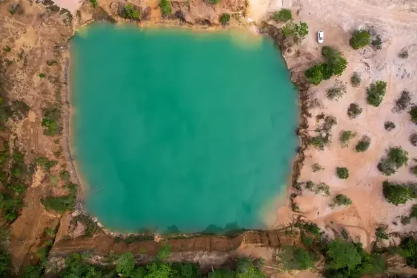 Barranco do Geraldo, em Porto Grande, no Amapá