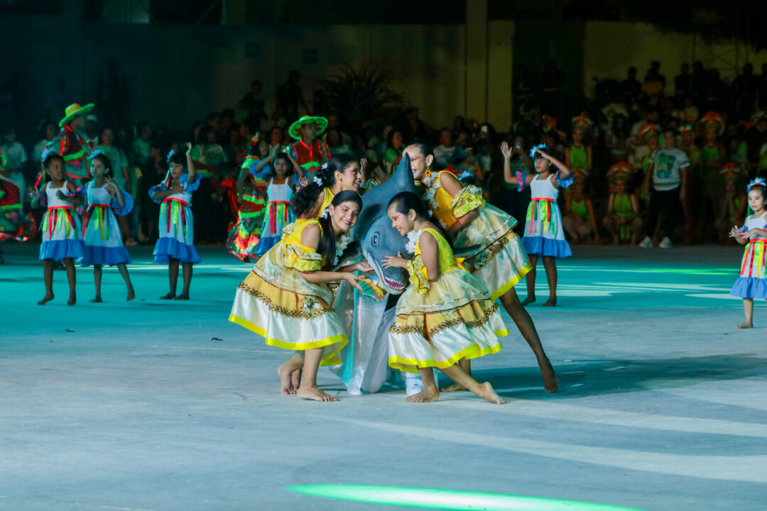 apresentação boto tucuxi mirim no sairé 2025