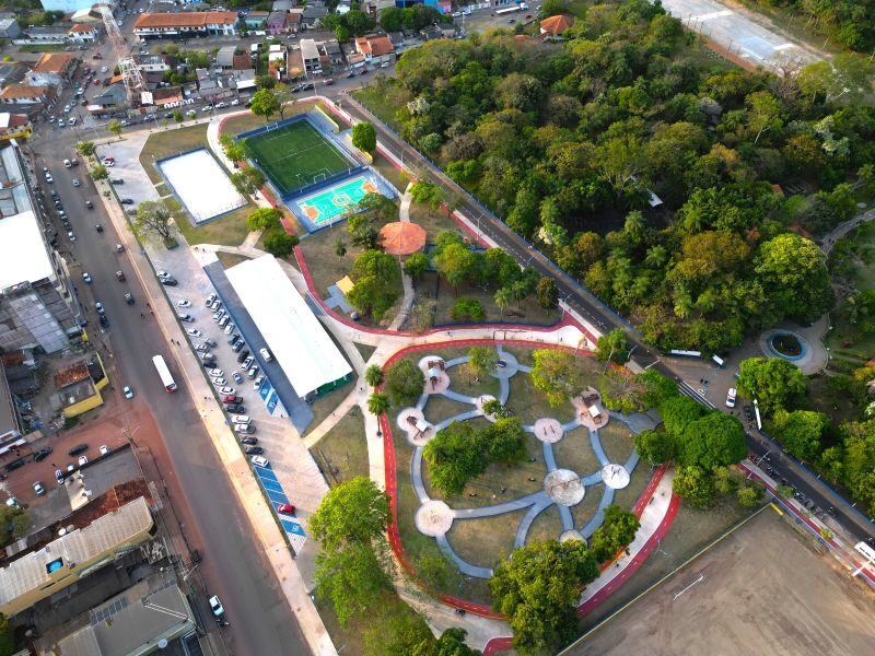 Complexo de Esporte e Lazer do Parque da Cidade, em Santarém