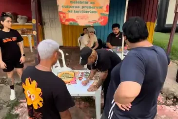 Amazônia de Pé/Divulgação Virada Cultural Amazônia de Pé mobiliza sociedade para proteger bioma. Foto: Divulgação/Amazônia de Pé