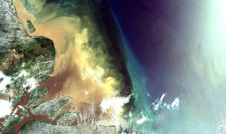 Estudo da Nature Sustainability aponta riscos na exploração de petróleo na foz do rio Amazonas 