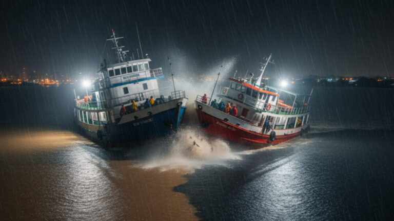 Acidente inevitável: a colisão entre as embarcações ‘Boa Viagem’ e ‘Avelino Alves’ no Amazonas