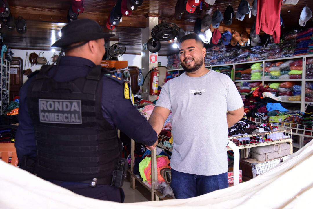 Guarda Municipal reforça segurança com Ronda Comercial em Boa Vista